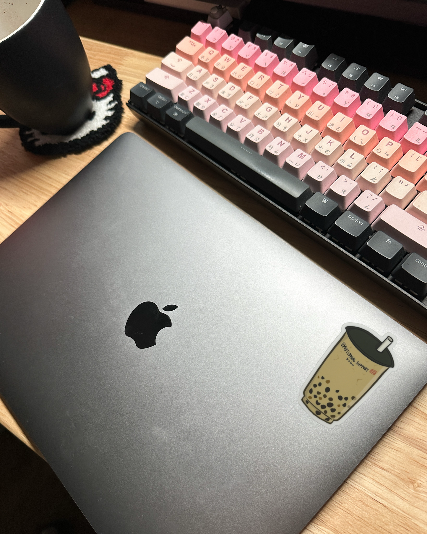 Emotional Support Boba Sticker (Matte)