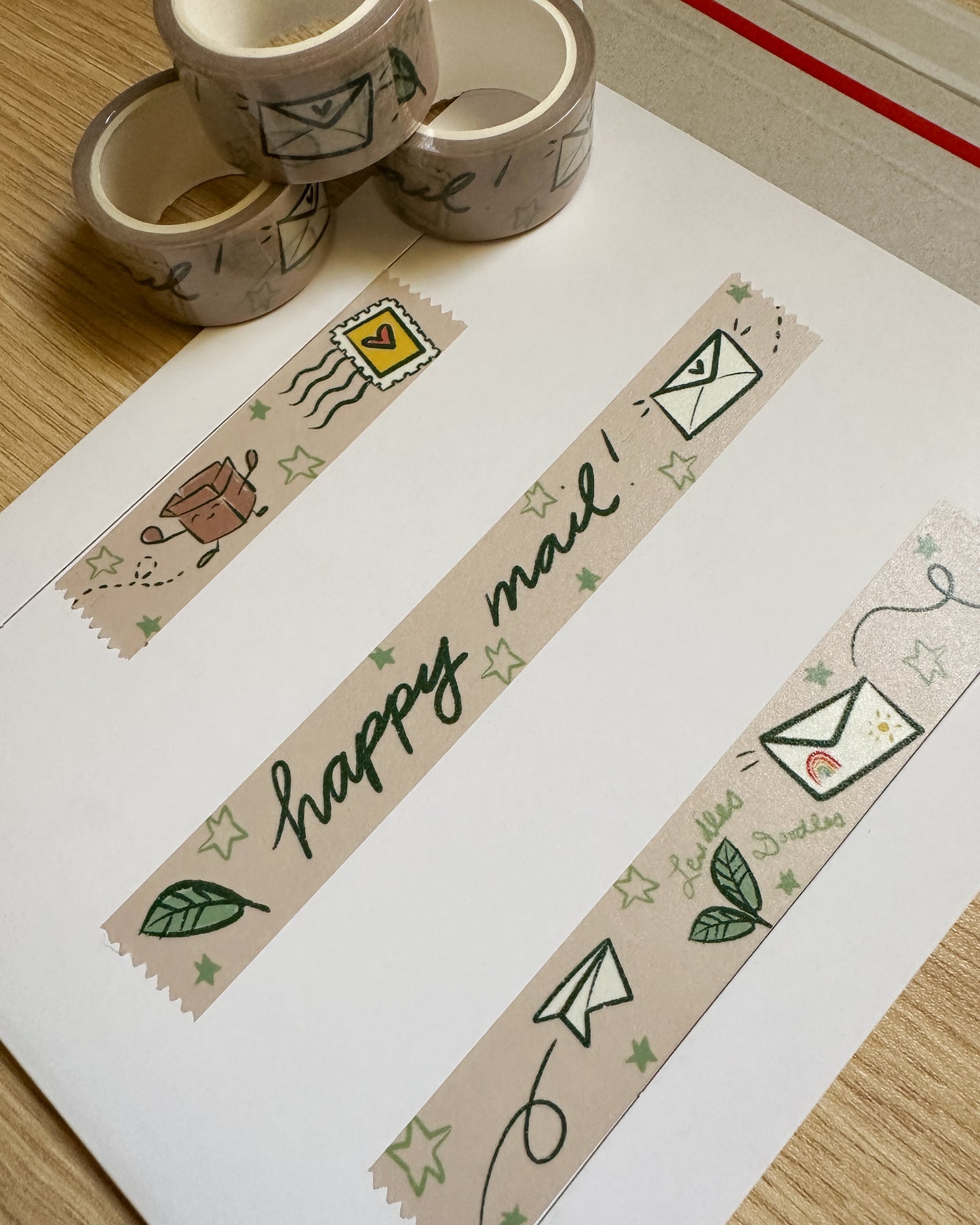 Happy Mail Washi Tape (2.5cm x 5m)