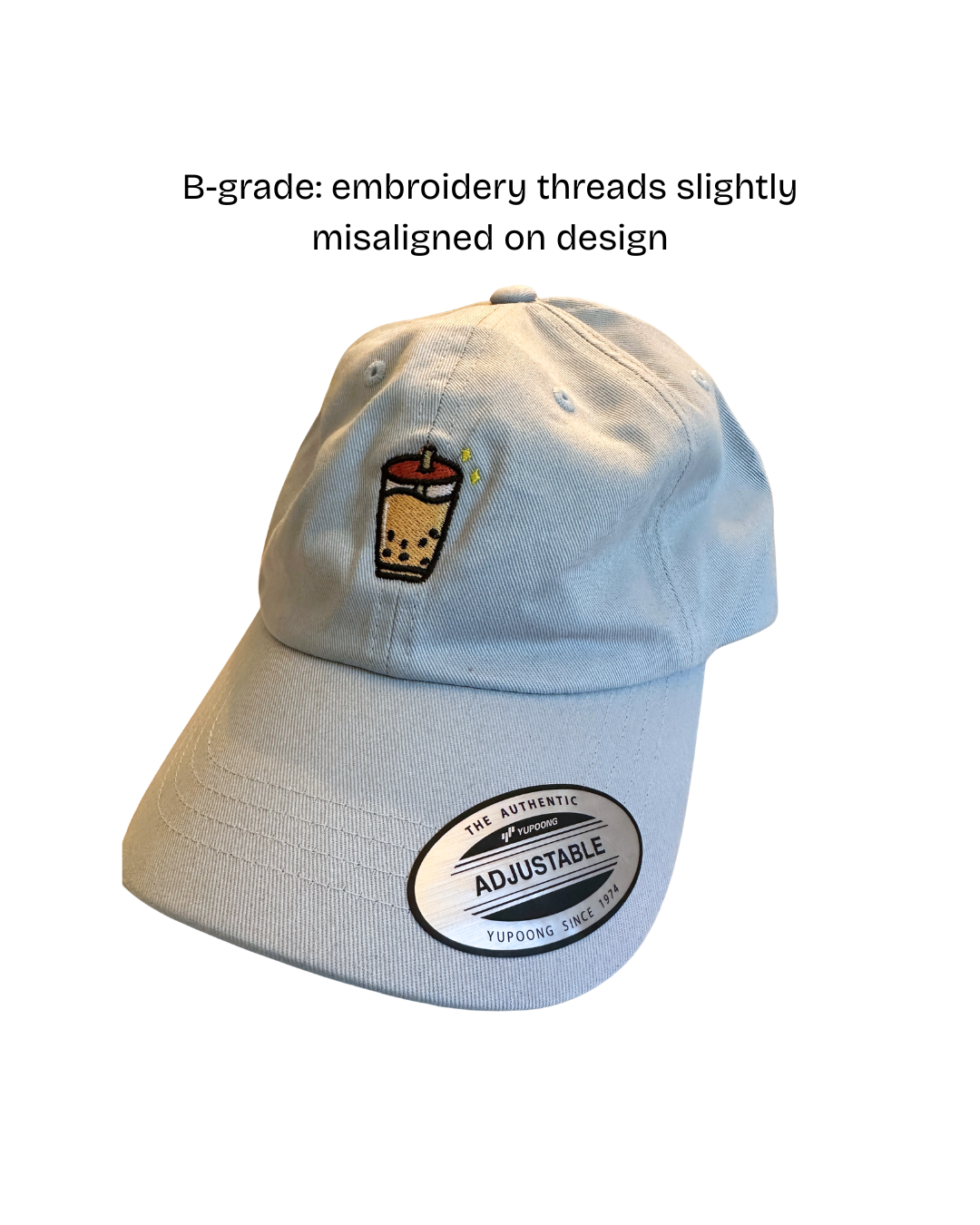 [B-grade] Boba Embroidered Baseball Cap