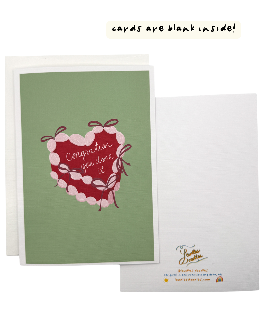 Congration You Done It Card (5x7")