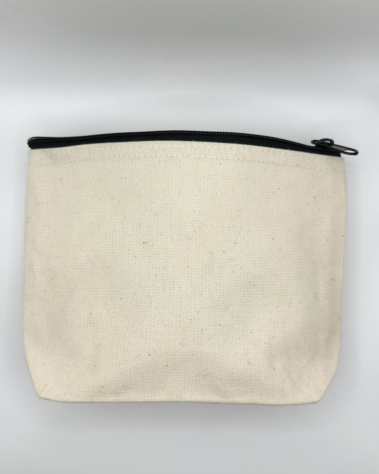 Get a Grip Frog Pole Dancing Zippered Canvas Pouch Bag