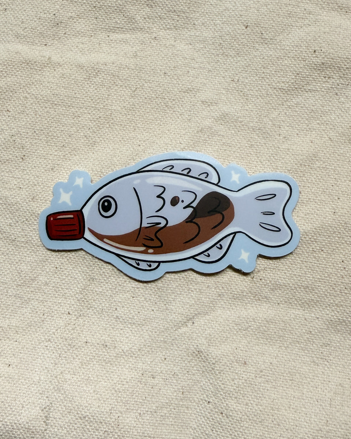 Soy Sauce Fish Sticker (Matte)