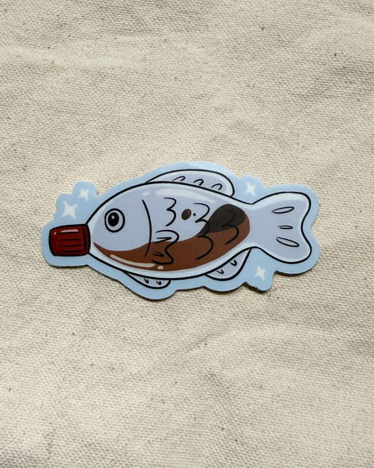 Soy Sauce Fish Sticker (Matte)