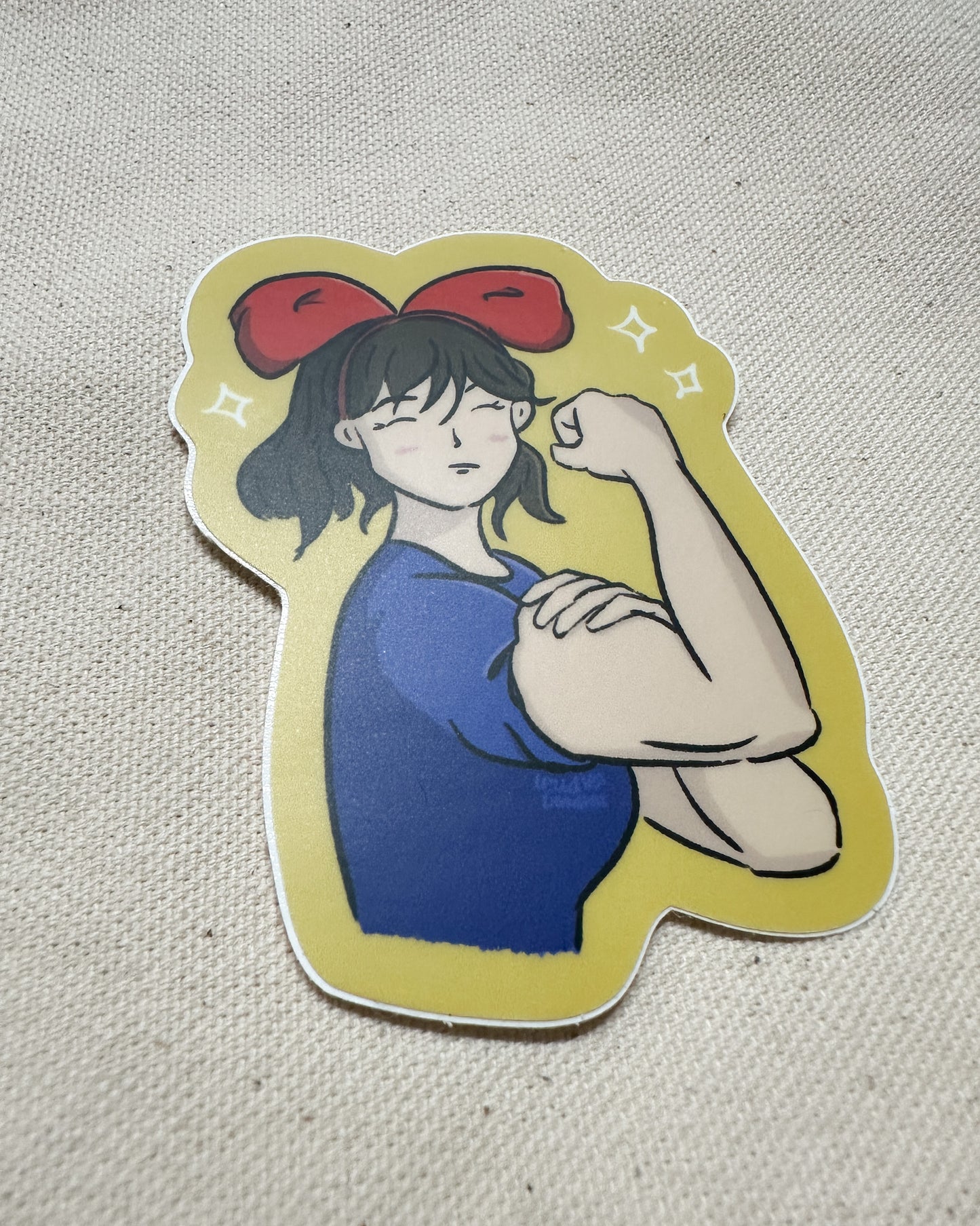 Witchy Riveter Sticker (Matte)
