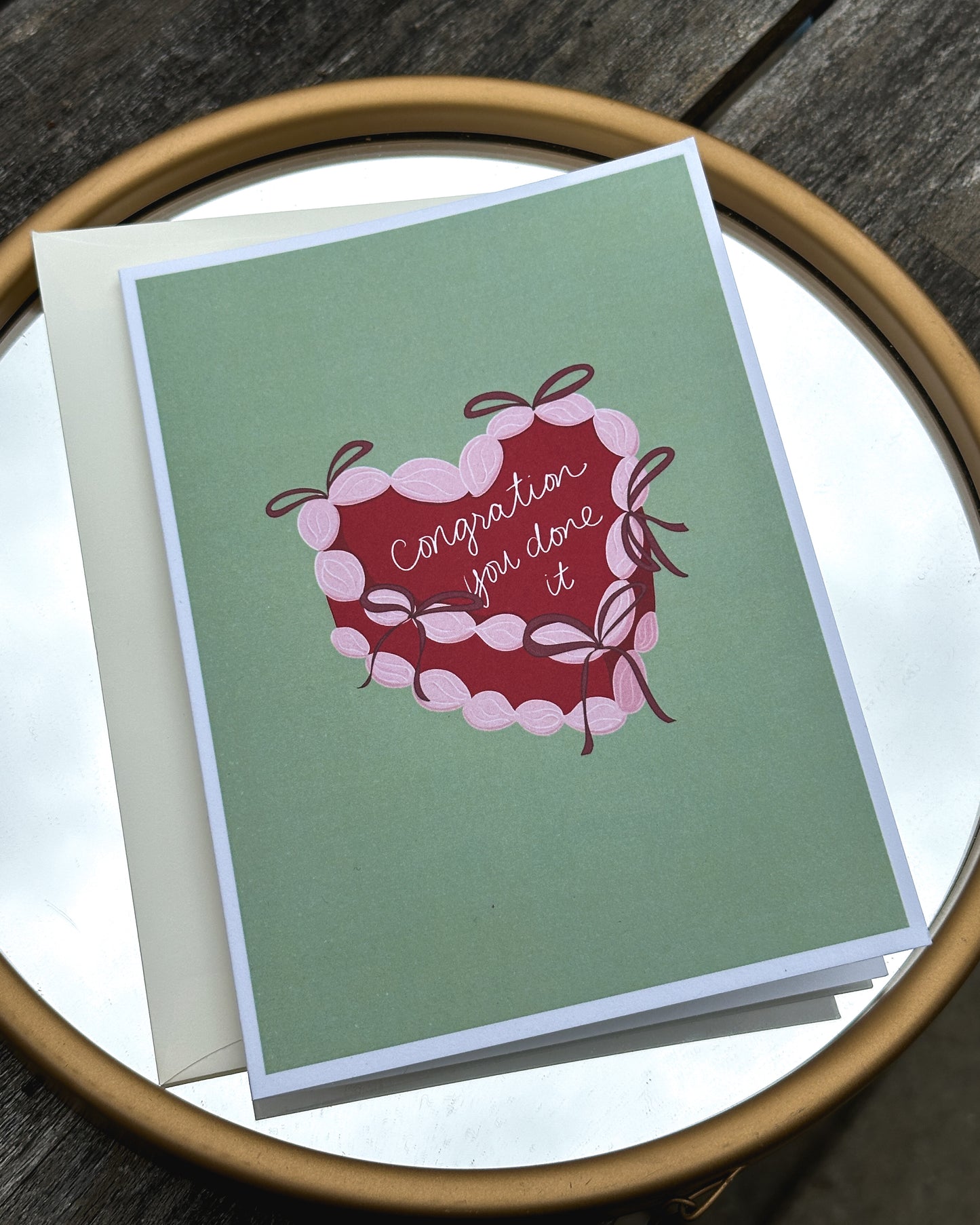 Congration You Done It Card (5x7")