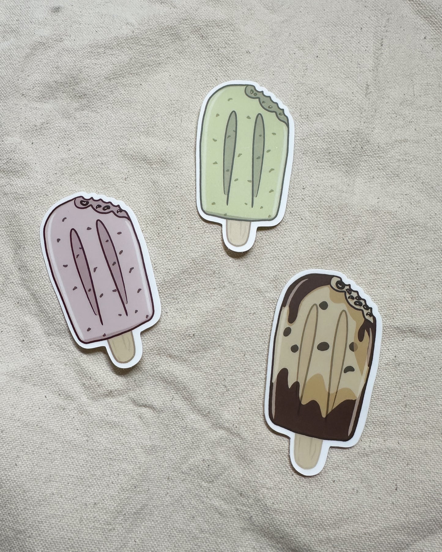 Mung Bean Popsicle Sticker (Matte)