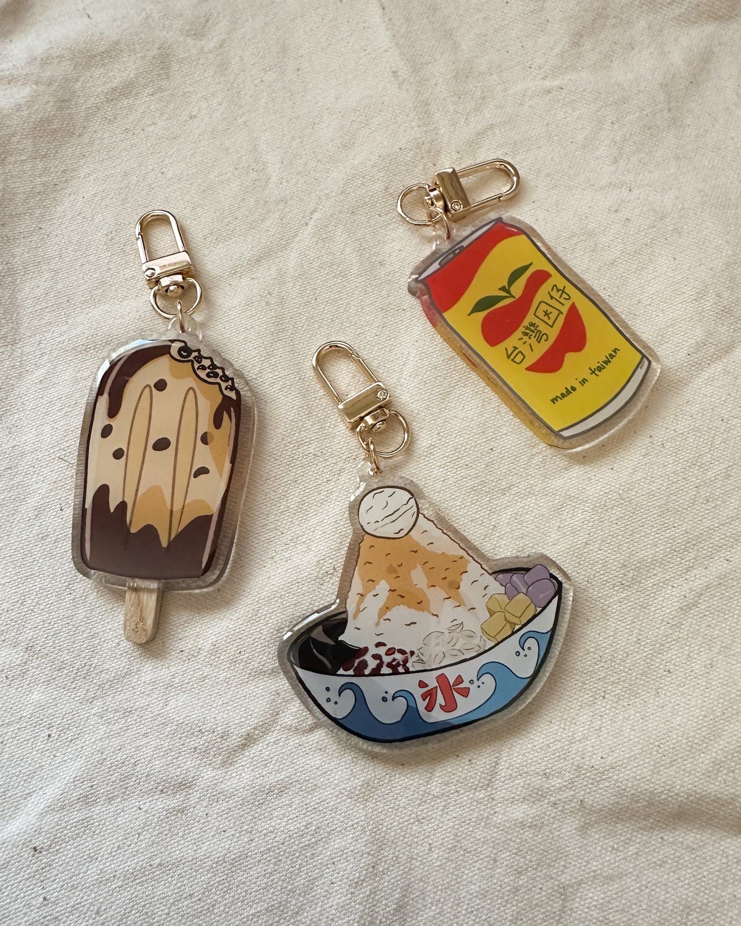 Apple Sidra 蘋果西打 Acrylic Keychain