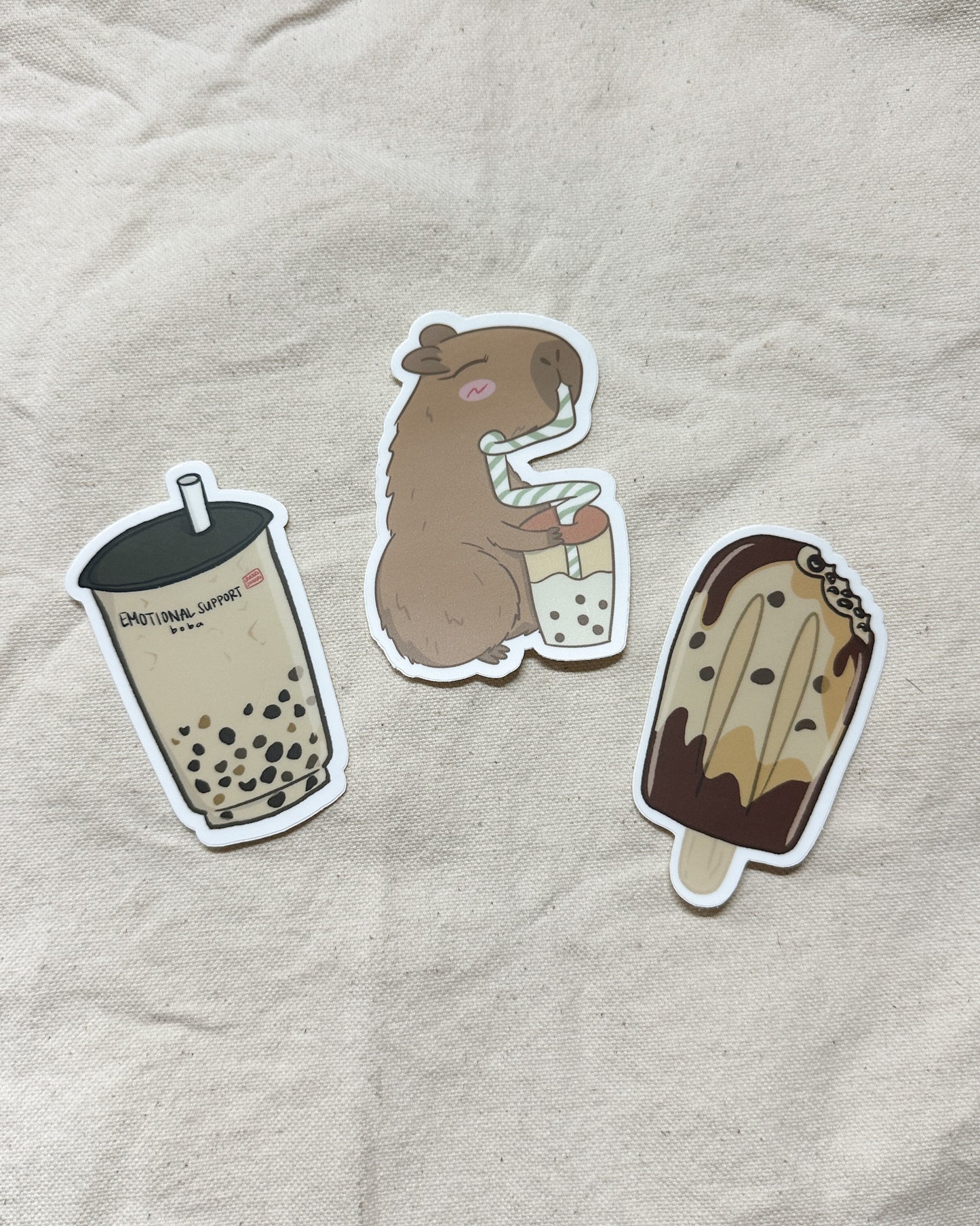 ABG Boba Sticker Bundle of 3 Stickers (Matte)
