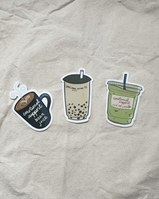Drink Goblin Bundle of 3 Stickers (Matte)