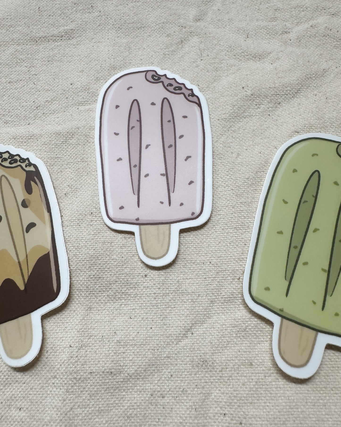 Popsicle Party Bundle of 3 Stickers (Matte)