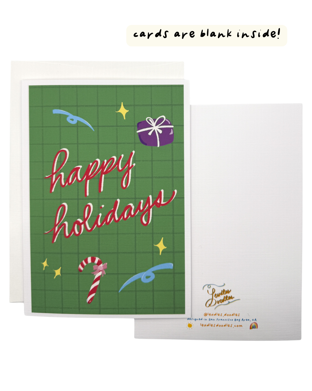Happy Holidays Card (5x7")