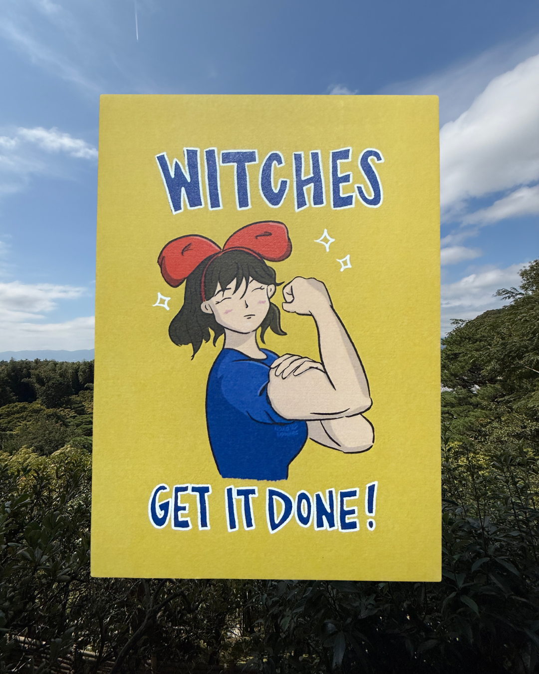 Witches Get It Done Art Print (5x7")