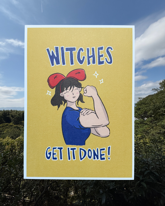 Witches Get It Done Art Print (5x7")